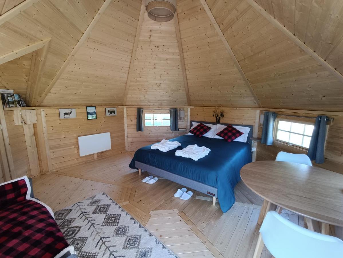 Les Cabanes Du Grand Nord Pradines  Экстерьер фото